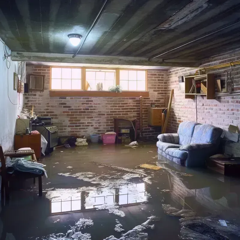 Flooded Basement Cleanup in Lake Wissota, WI